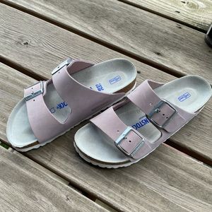 Birkenstock Arizona Soft Footbed - Soft leather